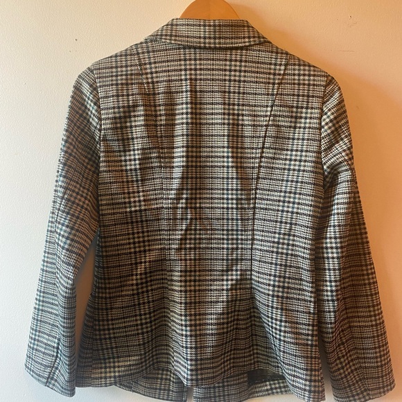 two piece cleo petites tartan pantsuit - Picture 2 of 9